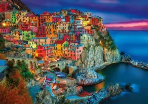 Buffalo Games - Vivid Collection - Cinque Terre - 300 Large Piece Jigsaw Puzzle