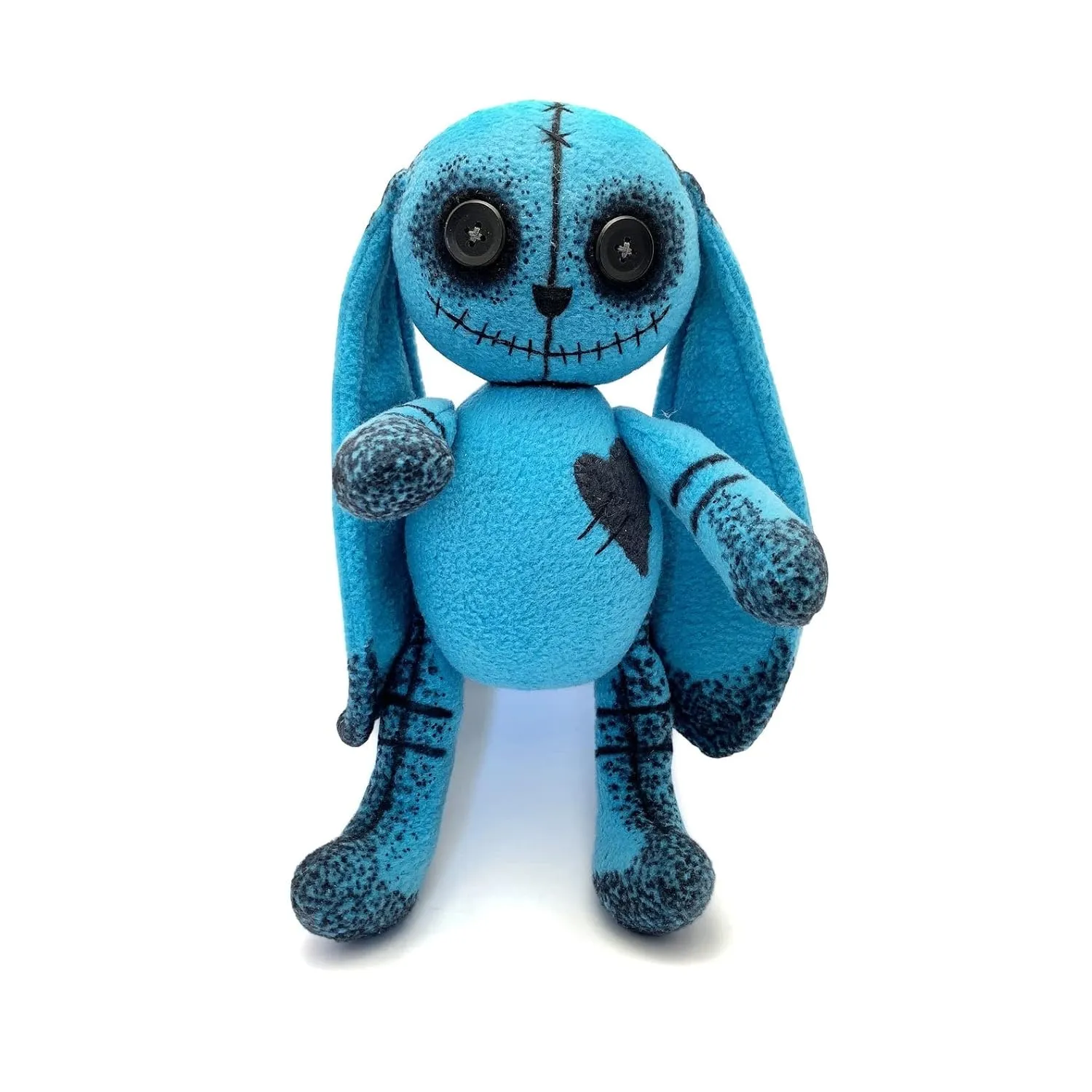 Bunny Plush Toy, Creepy Bunny, Scary Bunny, Rabbit Soft Doll, Valentine's Day Plush, Easter Bunny (11 inches)