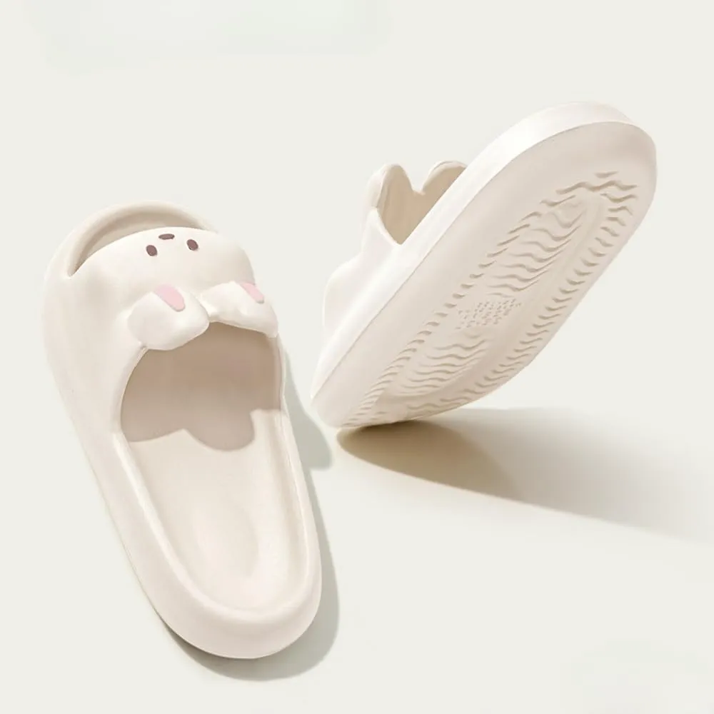 Bunny Slippers - Women's Lovely Summer Indoor Home Non-slip Thick Sole Couple Slippers