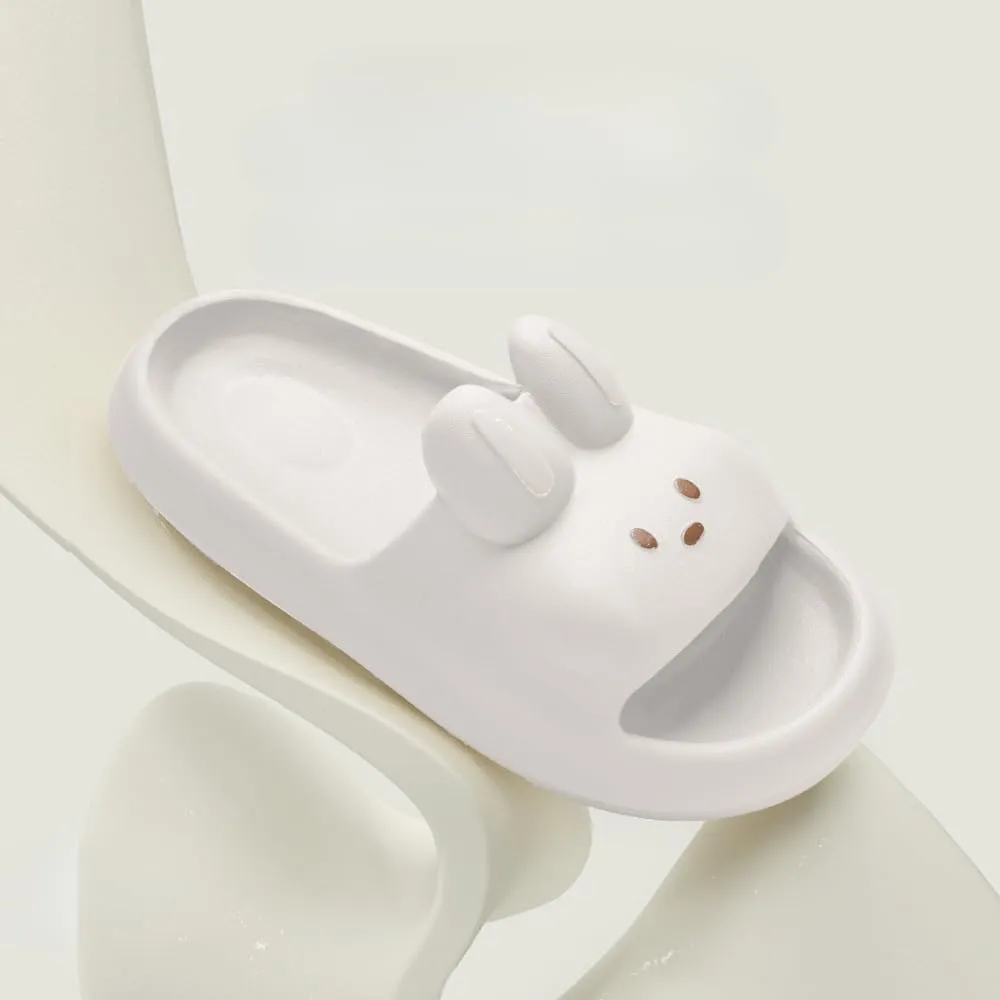 Bunny Slippers - Women's Lovely Summer Indoor Home Non-slip Thick Sole Couple Slippers