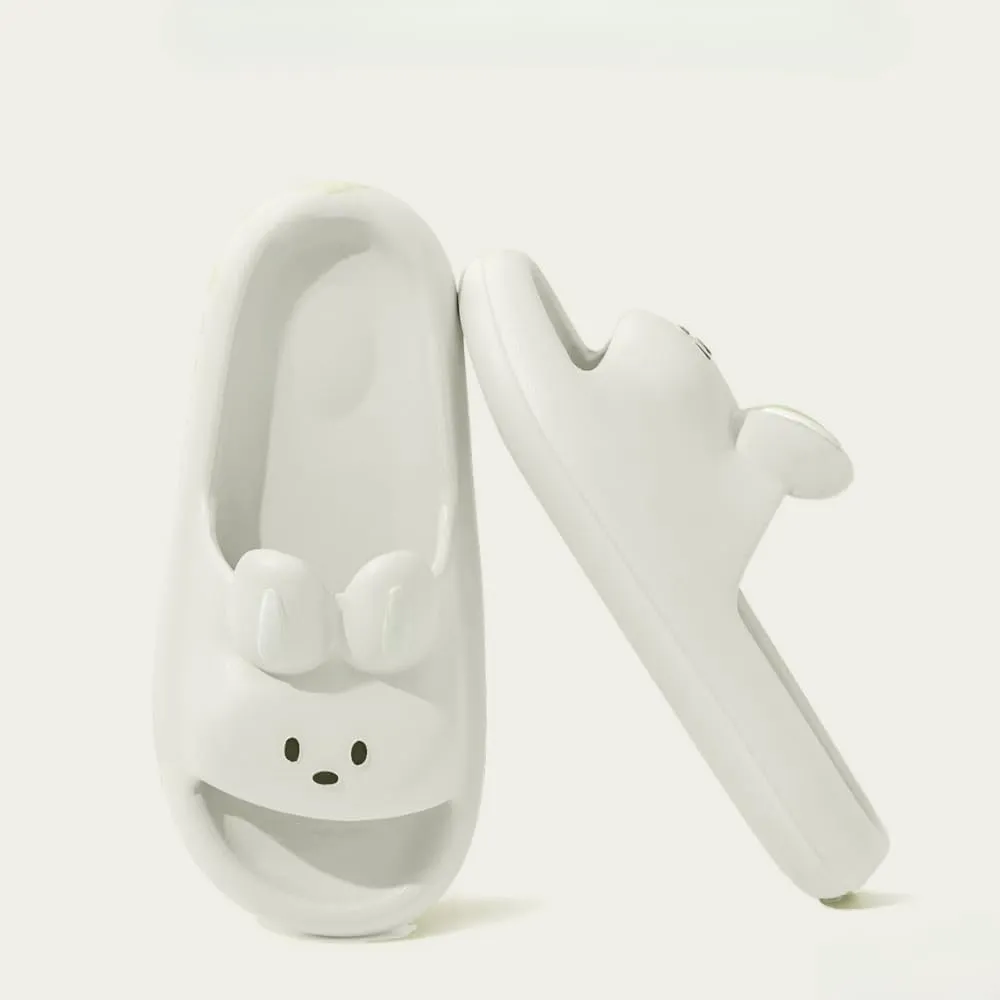 Bunny Slippers - Women's Lovely Summer Indoor Home Non-slip Thick Sole Couple Slippers