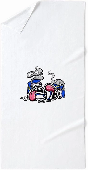 CafePress Marathon Running Shoes After Running R 30"x60" Absorbent, Soft Beach Towel