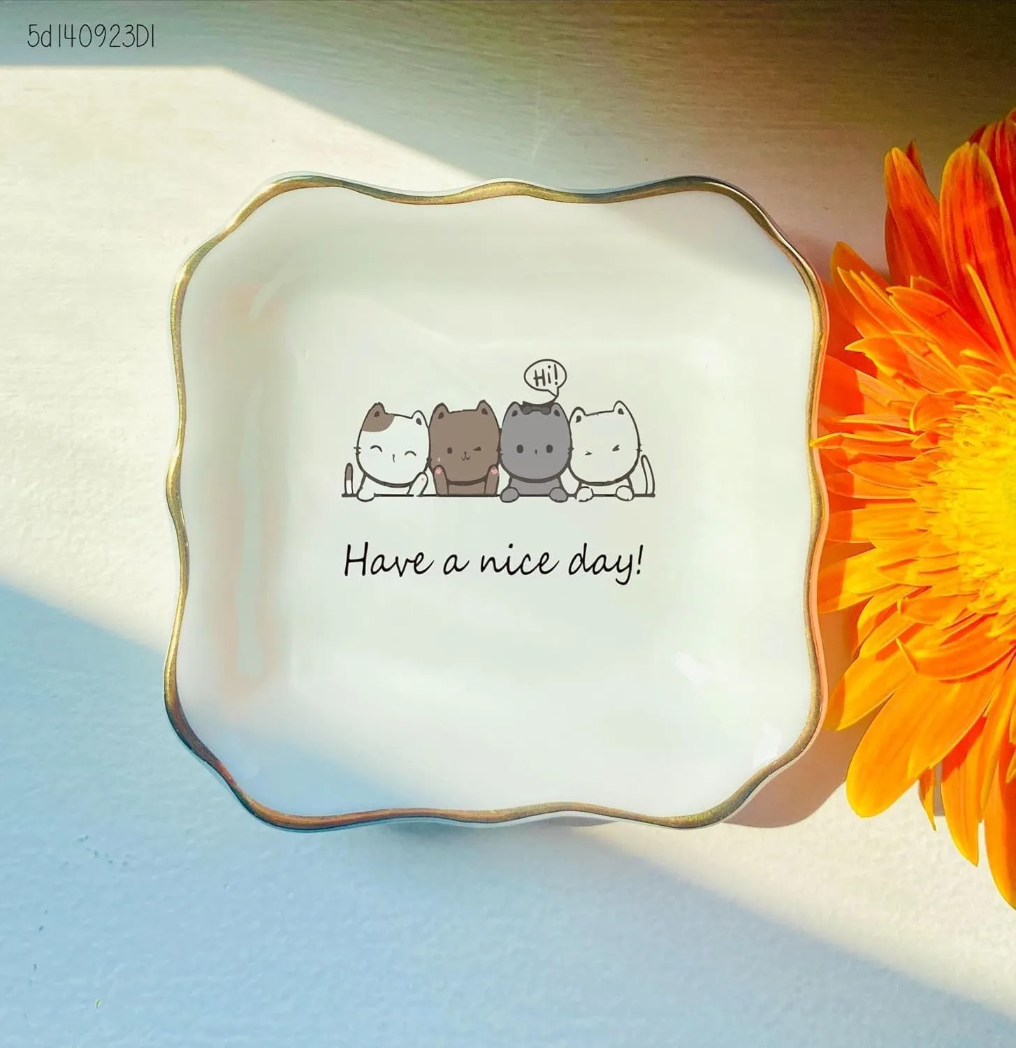 Ceramic Jewelry Dish, Greeting Gifts, Friendship Gifts, Sister Birthday Gifts, Gift for Cat Lover, Gift for Her, Daughter Gifts, Bestie Gifts, Housewarming Gifts