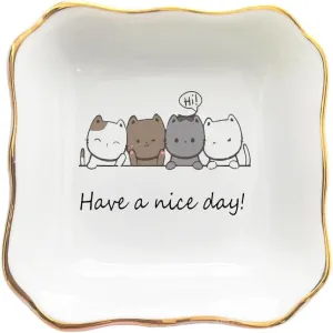 Ceramic Jewelry Dish, Greeting Gifts, Friendship Gifts, Sister Birthday Gifts, Gift for Cat Lover, Gift for Her, Daughter Gifts, Bestie Gifts, Housewarming Gifts