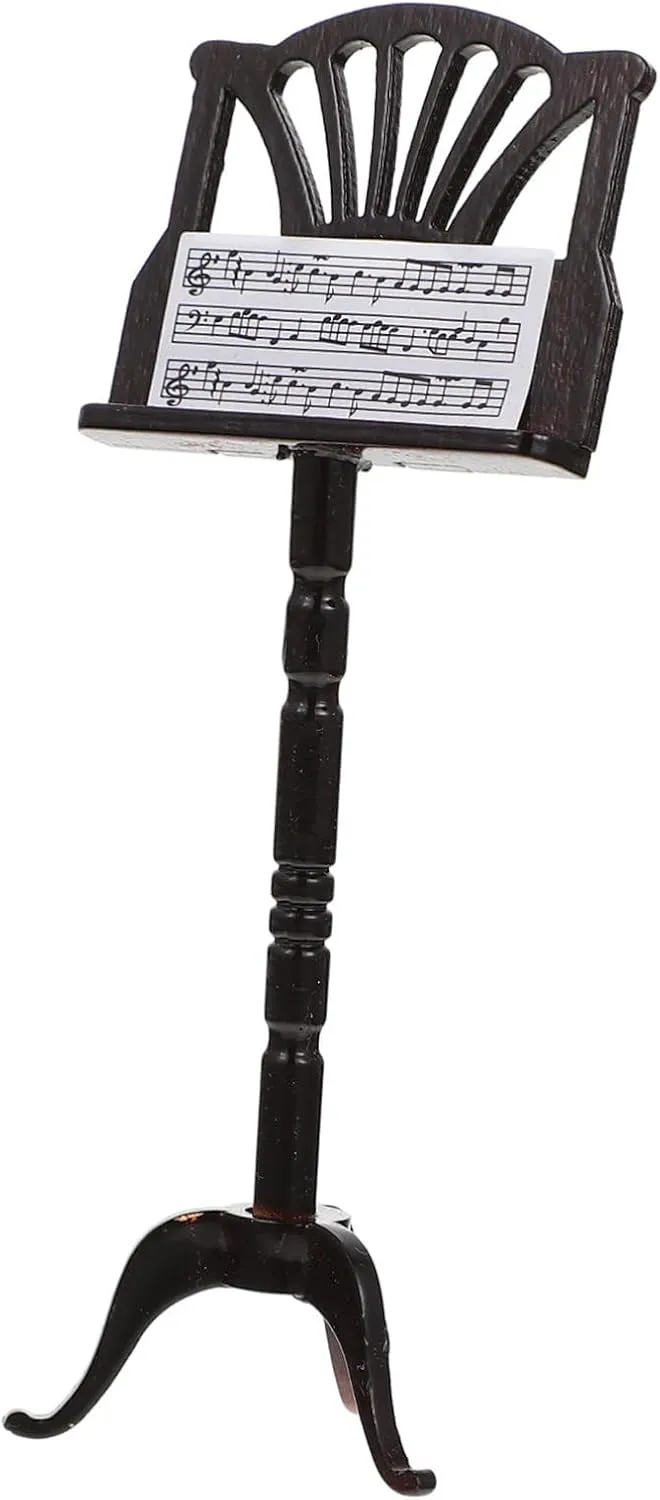 Children Miniature House Decor Boys and Girls Music Stand Toy Lightweight Easy to Carry Boys and Girls Bop