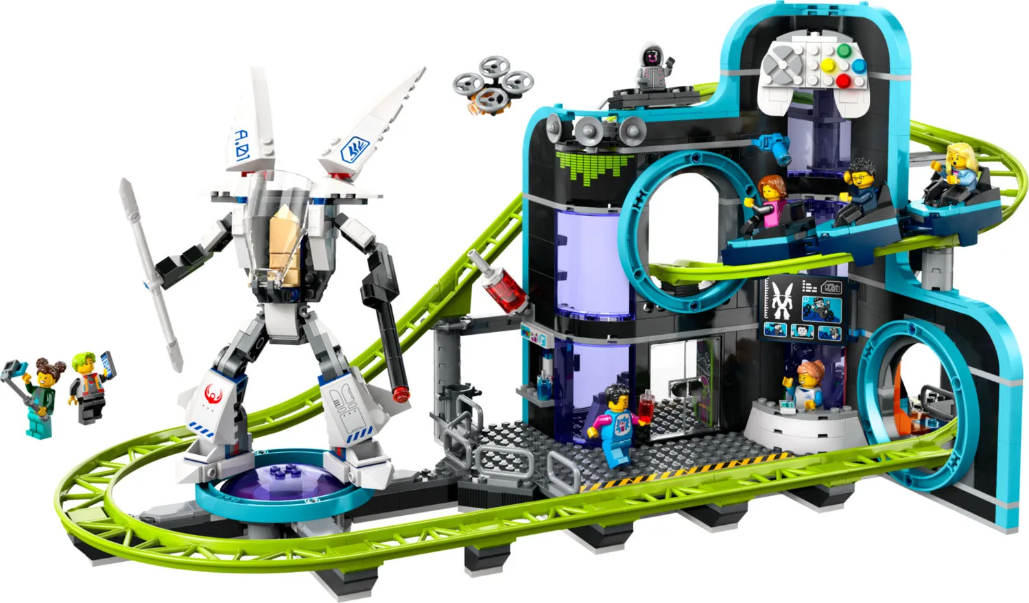City: Robot World Roller Coaster Park