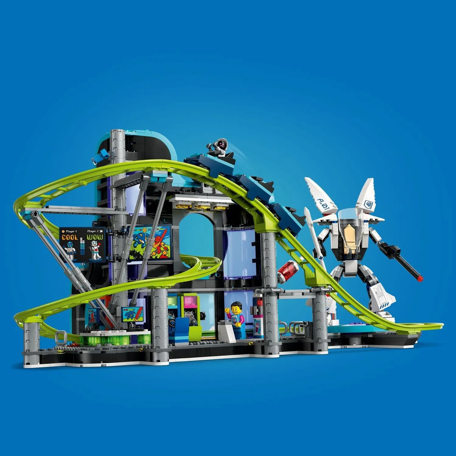 City: Robot World Roller Coaster Park