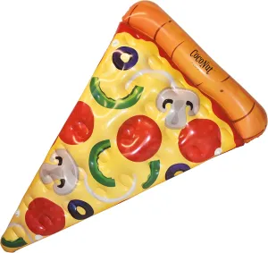 Coconut Outdoor Deluxe Pizza Slice Pool Float – Inflatable Raft – Durable Long Lasting Lounger Float and Water Toy – Fun Decoration for Parties, Events – Ages 8  Years