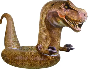 Coconut Outdoor Giant Tyrannosaurus Rex Pool Float – Inflatable T-Rex Ring Float – Durable Long Lasting Pool Float, Beach and Water Toy – Fun Decoration for Pool Parties, Events