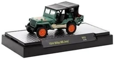 Collectibles M2 Machines Detroit Muscle 1/64 Scale Diecast 32600-82 24-59 1944 Willy s MB