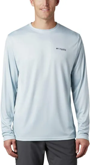 Columbia Men's PFG Terminal Tackle Fish Flag Long Sleeve Fishing Shirt