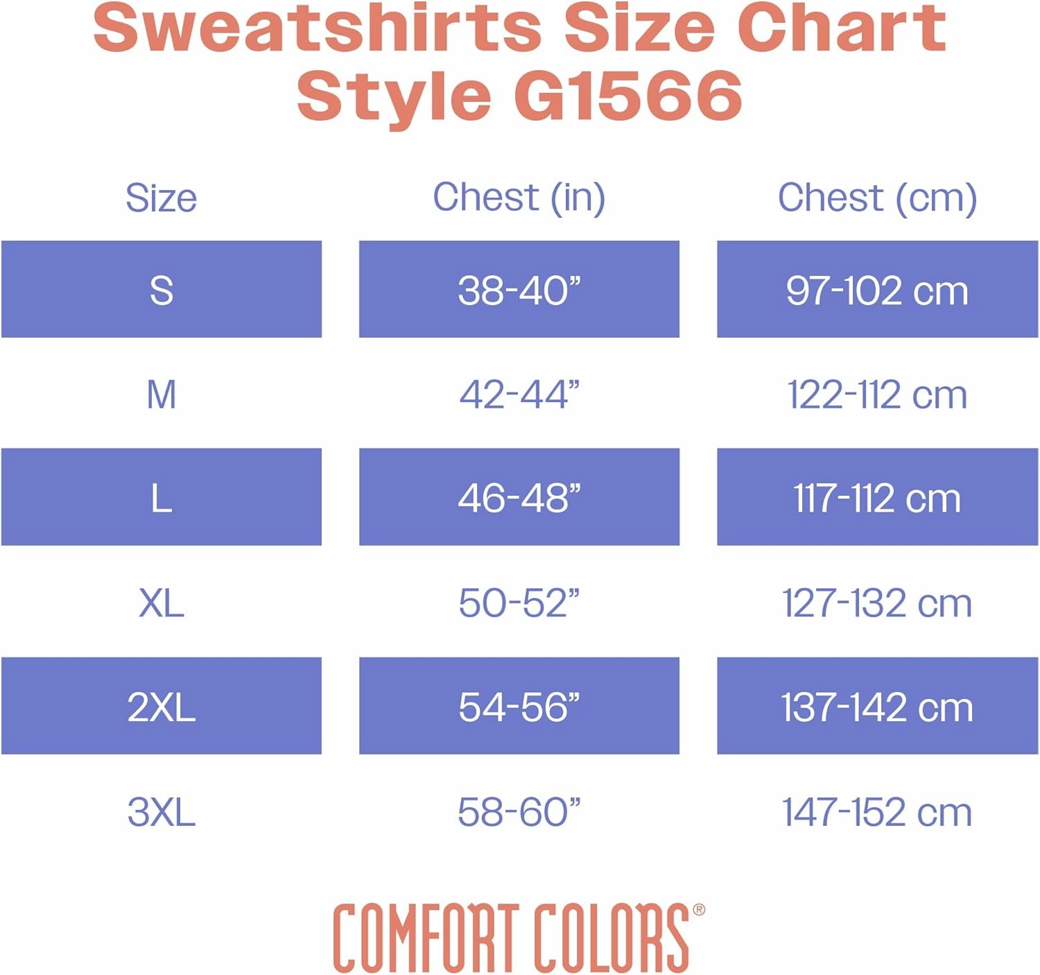 Comfort Colors Adult Crewneck Sweatshirt, Style G1566