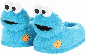 Cookie Monster Plush Slippers