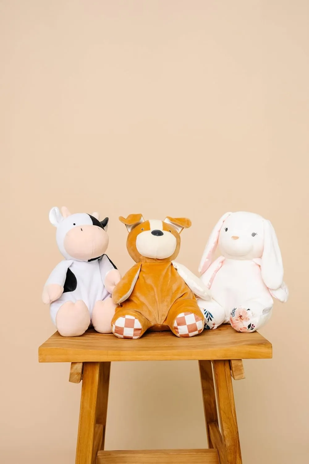 Copper Pearl Squish Plush: Soft 10” Stuffed Bunny Plush, Baby Toys Plushies for Girls and Boys - Bella Bunny