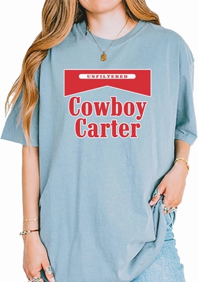 Cowboy Karter Country Act Two Unisex T-Shirt, Vintage Soft, Garment Dyed, Relaxed Fit