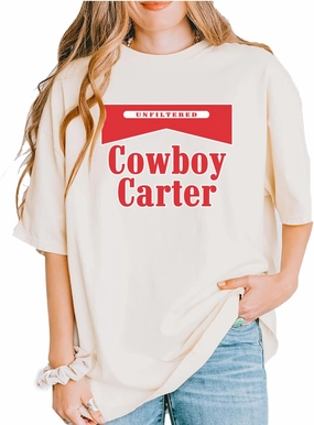 Cowboy Karter Country Act Two Unisex T-Shirt, Vintage Soft, Garment Dyed, Relaxed Fit