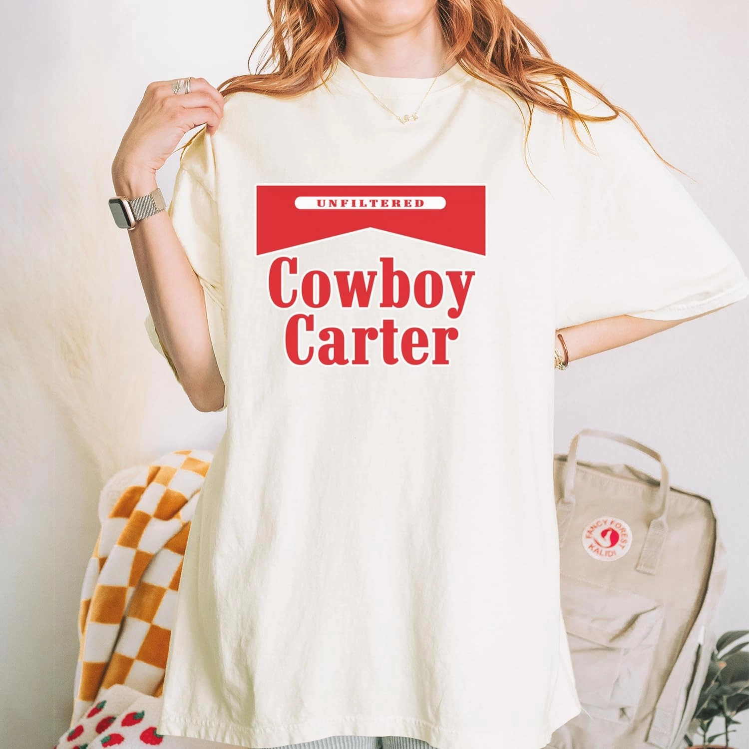 Cowboy Karter Country Act Two Unisex T-Shirt, Vintage Soft, Garment Dyed, Relaxed Fit