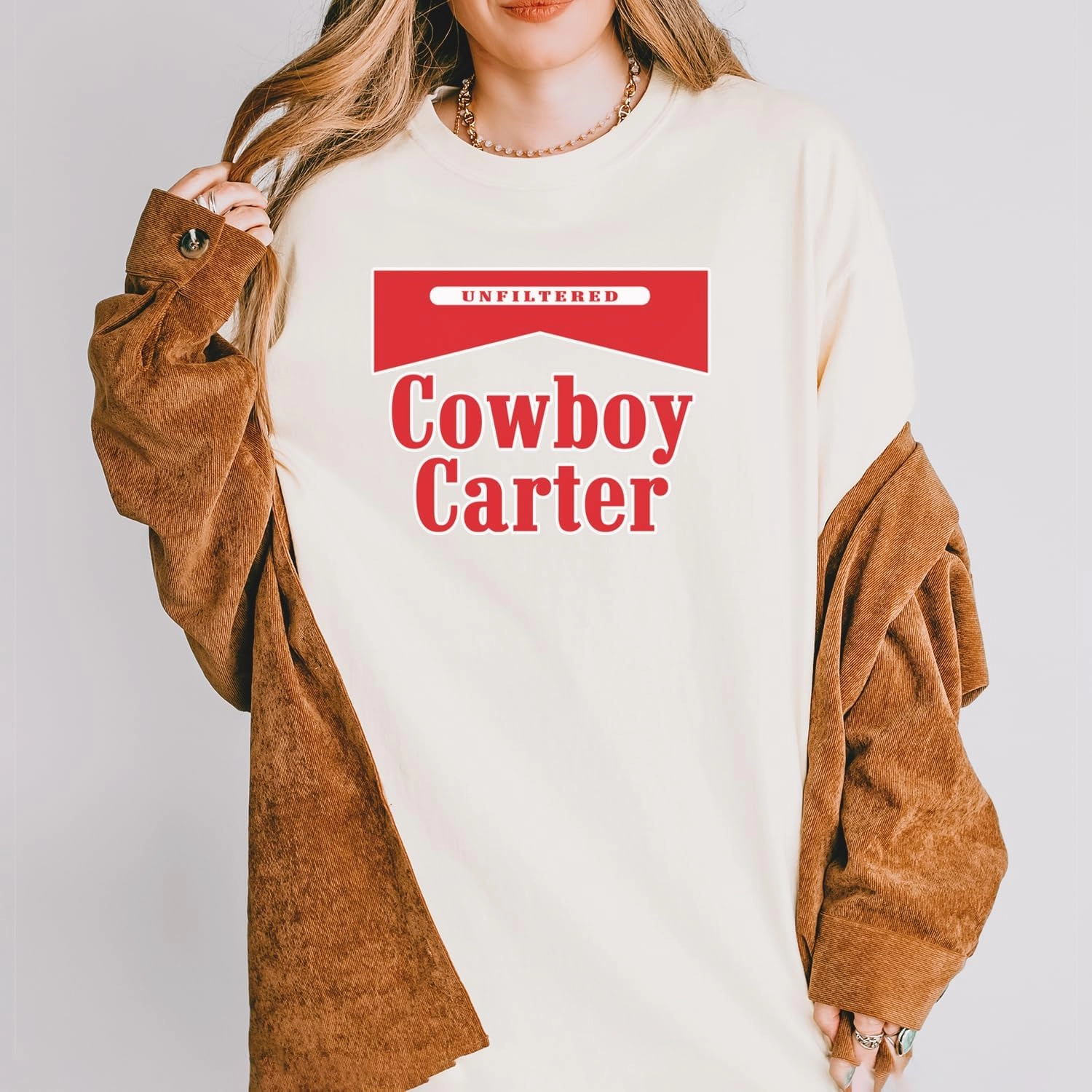 Cowboy Karter Country Act Two Unisex T-Shirt, Vintage Soft, Garment Dyed, Relaxed Fit