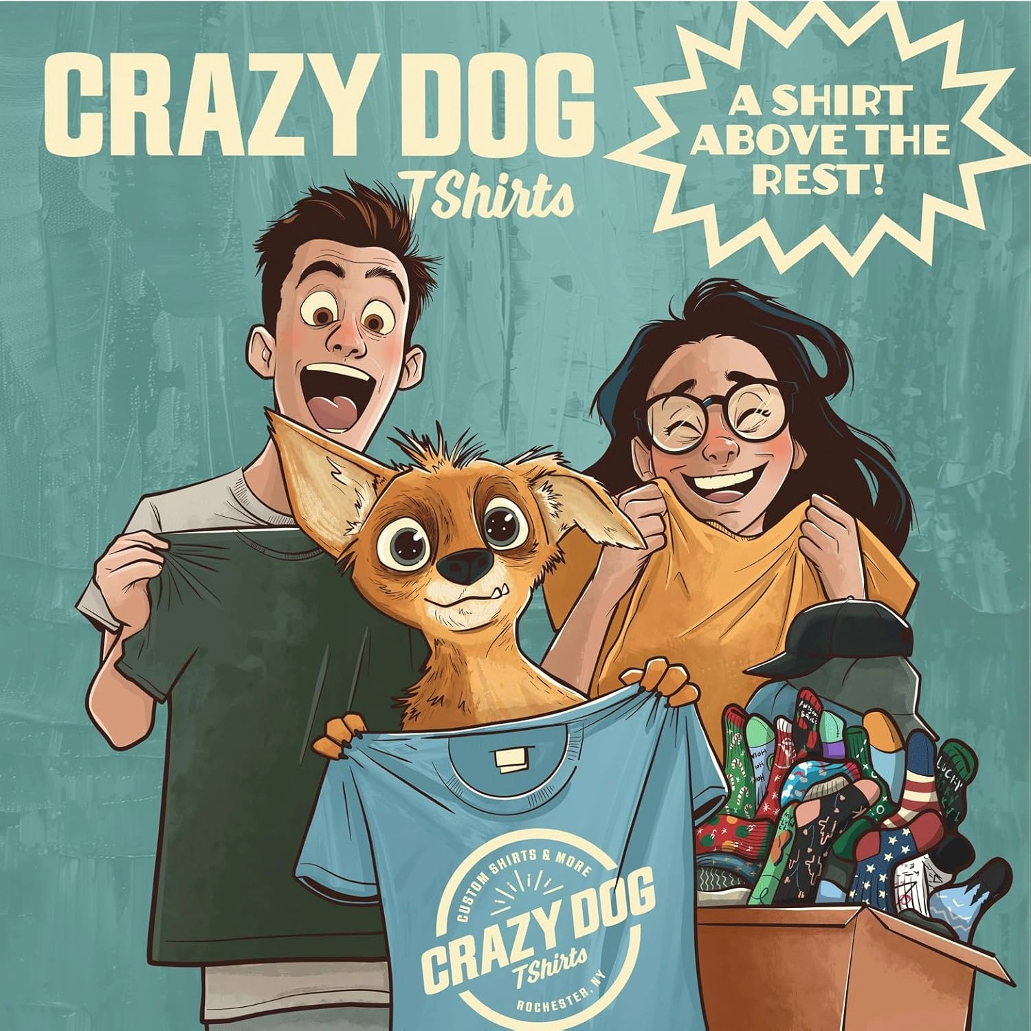 Crazy Dog T-Shirts Come To The Dark Side We Have Cookies Socks Funny Sci Fi Movie Footwear (Black) - Mens (7-12)