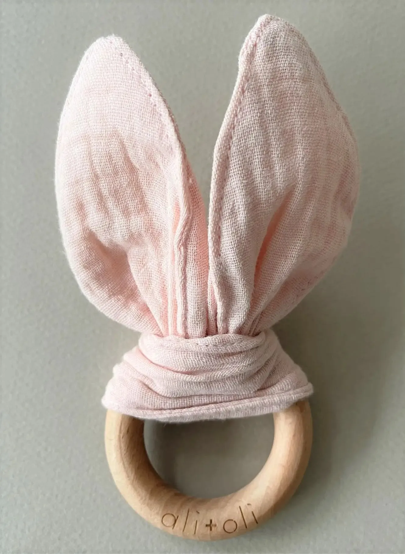 Crinkle Bunny Ears Teether