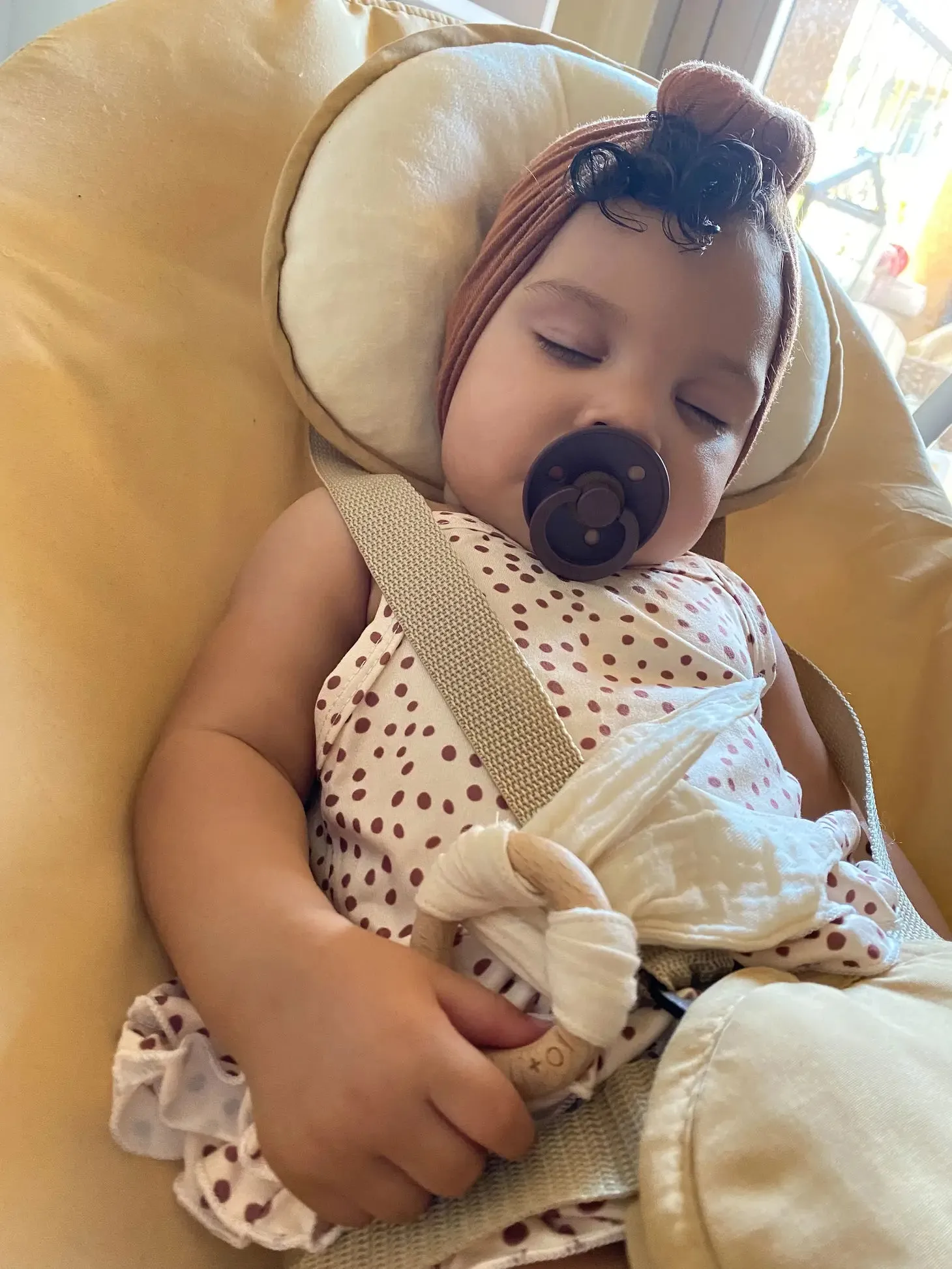 Crinkle Bunny Ears Teether