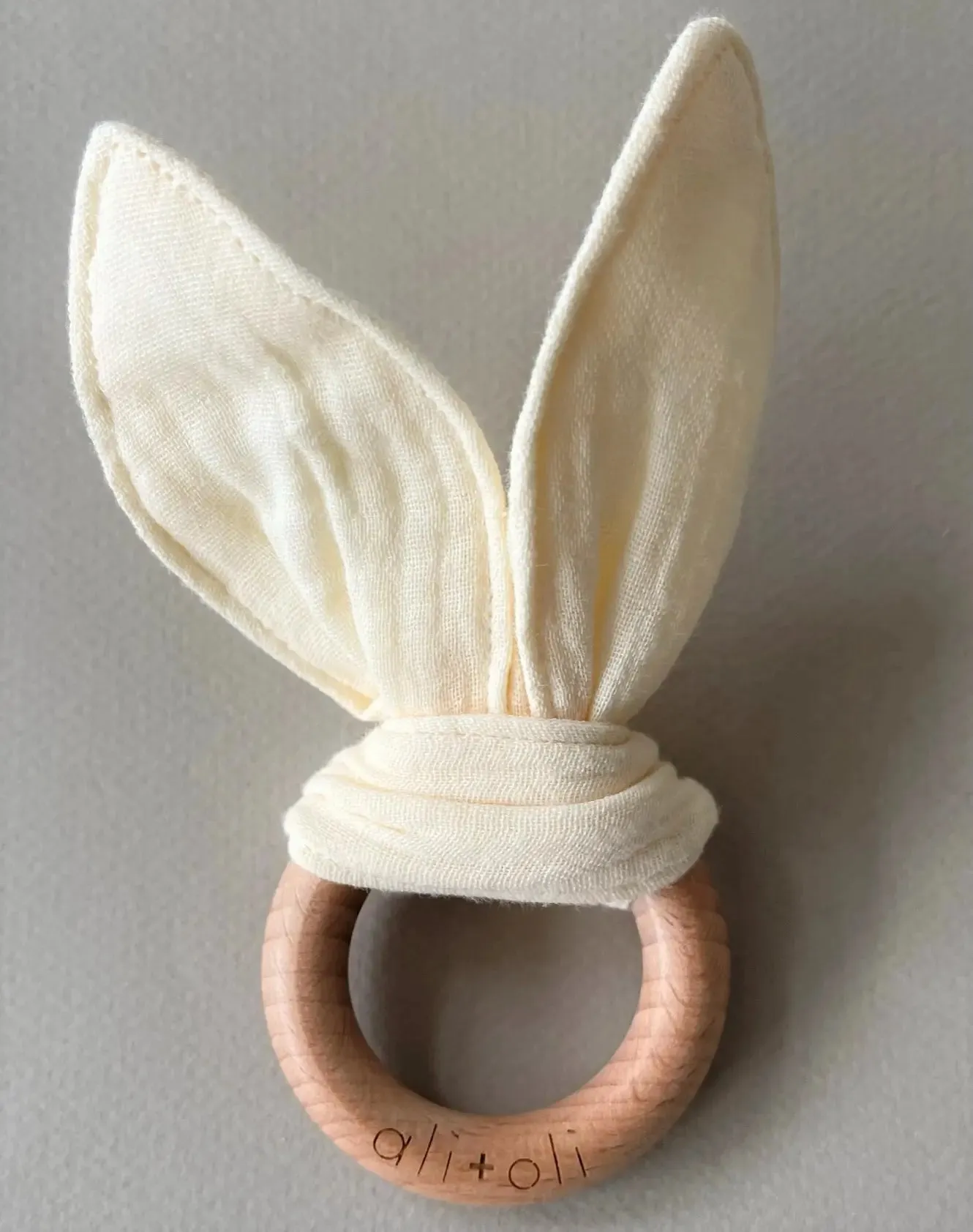 Crinkle Bunny Ears Teether
