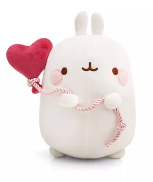 Cuddly toy MOLANG with heart balloon 48cm XL