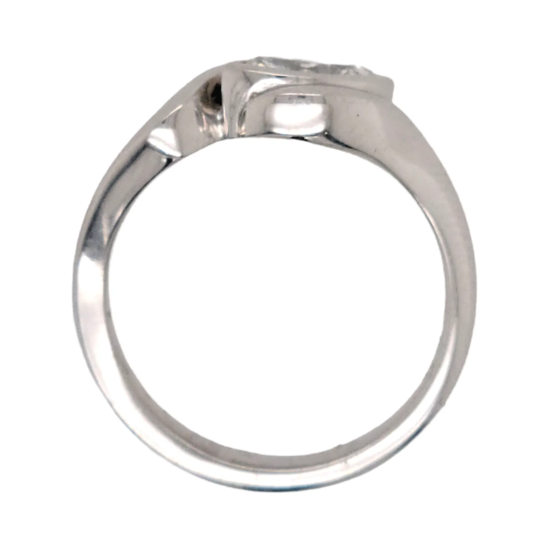 Curved Marquis Ring