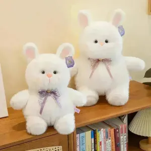 Cute BowTie Rabbit Soft Plush Toy