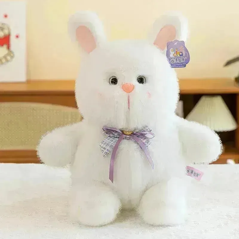 Cute BowTie Rabbit Soft Plush Toy