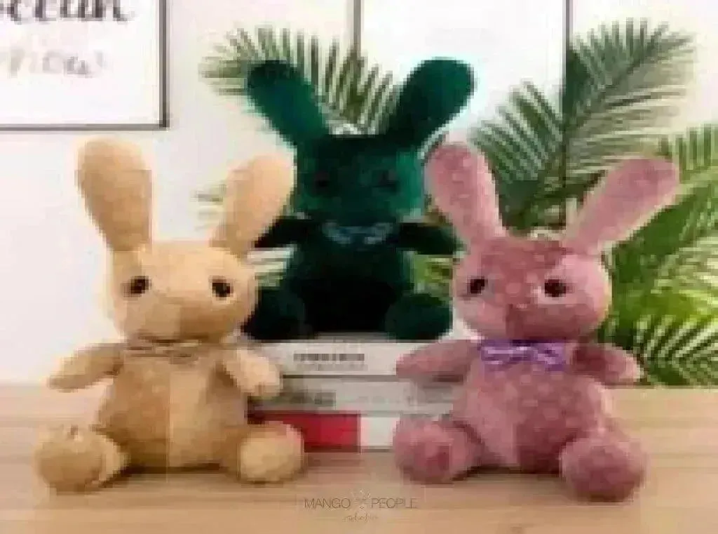 Cute Branded Monogram Stuffed Bunny