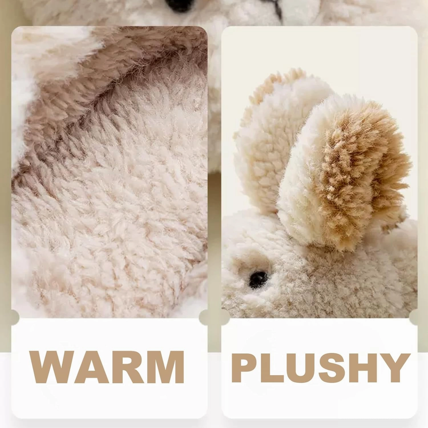 Cute Capybara Winter Slippers for Kids and Toddlers, Soft Warm Fleece Cozy Animal Home Shoes