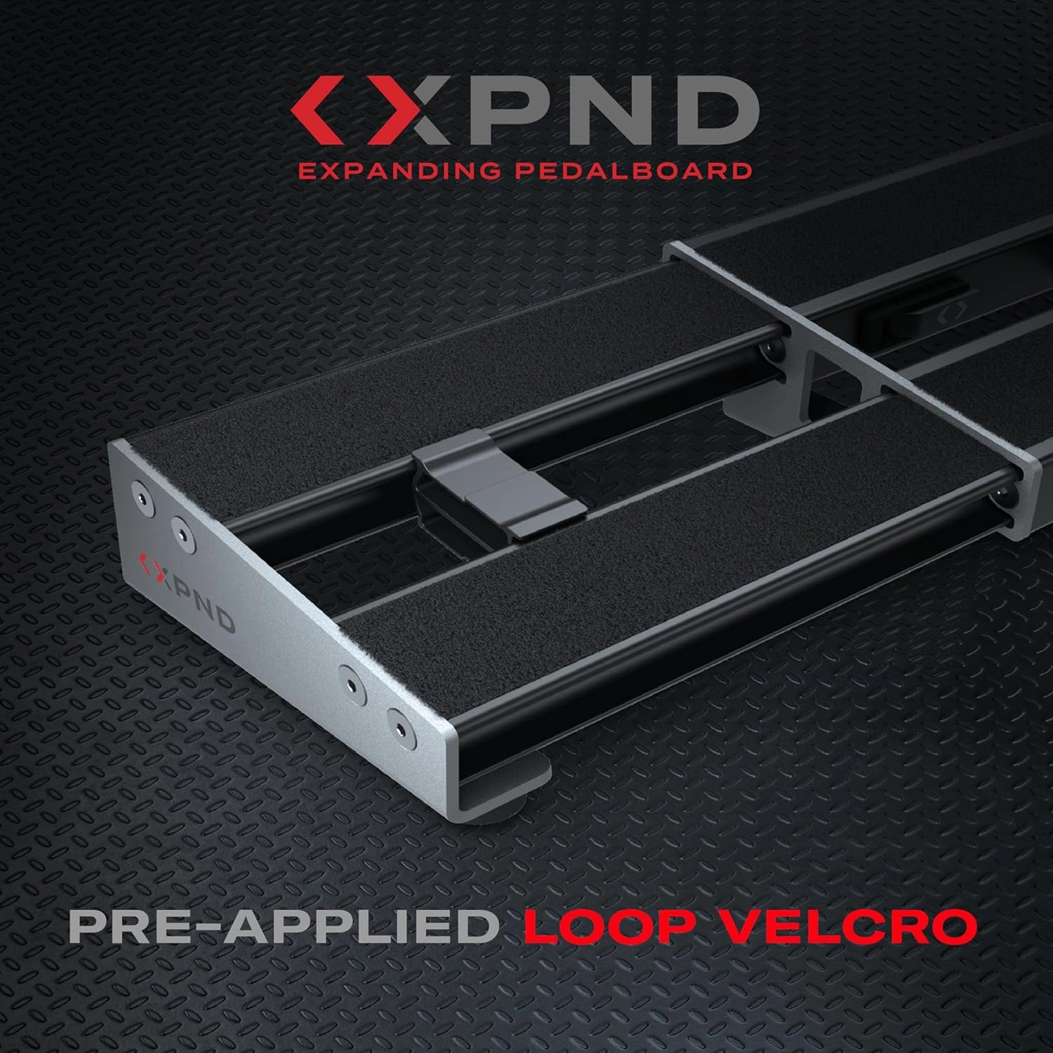 D'Addario Accessories XPND Guitar Pedal Board Case - Backline Pedalboard Transporter - Pedal Board Carry Case for XPND 1 or Single Row Pedal Boards - Padded Carry Strap and Dividers