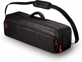 D'Addario Accessories XPND Guitar Pedal Board Case - Backline Pedalboard Transporter - Pedal Board Carry Case for XPND 1 or Single Row Pedal Boards - Padded Carry Strap and Dividers