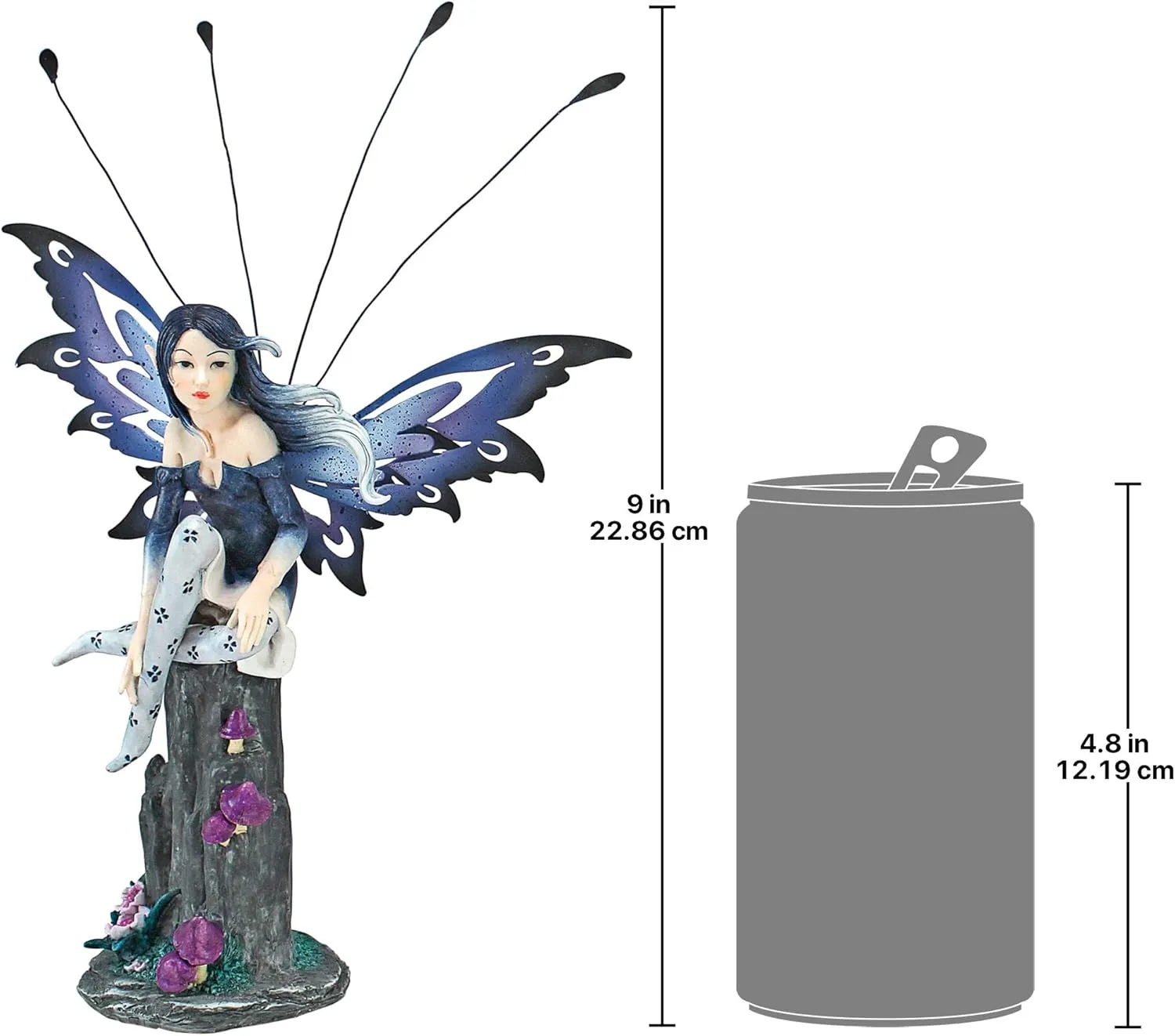 Design Toscano Azure, The Pepperwand Fairy Statue