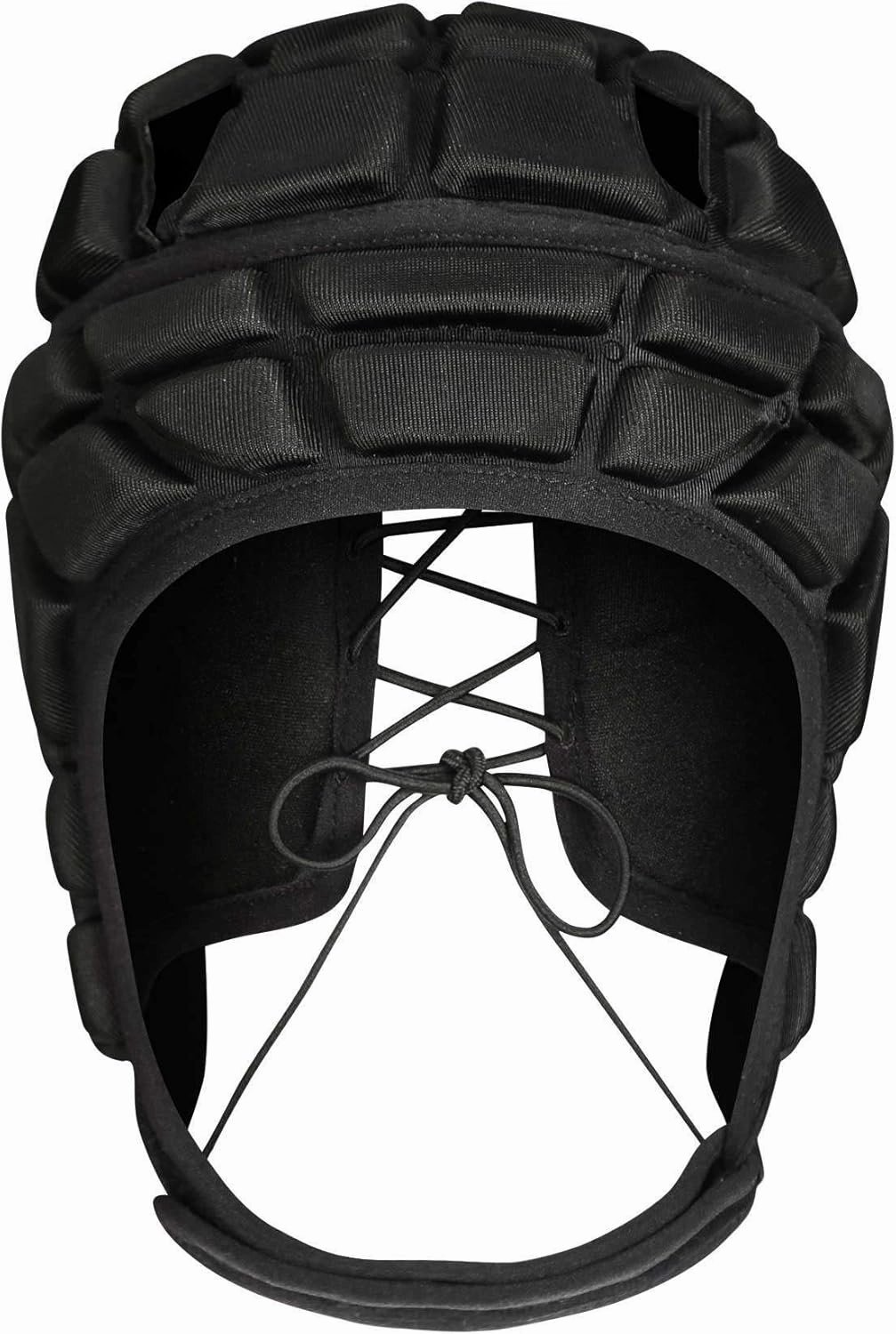 DGXINJUN Soft Shell Flag Football Helmet, 7v7 Rugby Helmet, Scrum Cap, Soccer Padded Headgear, Adjustable Head Protector for Youth Kids Adults
