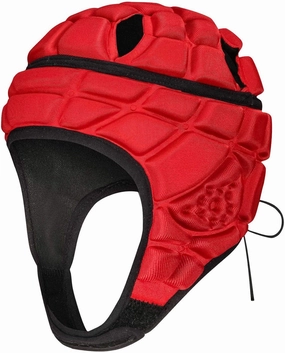 DGXINJUN Soft Shell Flag Football Helmet, 7v7 Rugby Helmet, Scrum Cap, Soccer Padded Headgear, Adjustable Head Protector for Youth Kids Adults