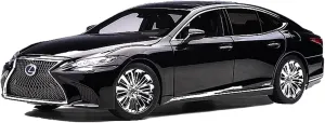 Diecast Model Car 1:18 for Lexus LS500h Metal Die-Cast Model Car Static Decoration Gift Enthusiast Collection Toy Vehicles