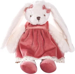 Dilly dudu 2020 Holiday Plush Bunny Rabbit Stuffed Animal Soft Toys Cuddly Dolls Best Gifts 12-Inch (Pink)