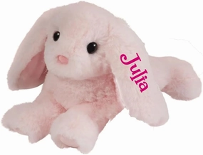 Douglas Pink Easter Bunny Stuffed Animal Easter Basket Stuffers Plush Spring Holiday Decoration Gift 8 Inch Personalized with with Custom Name