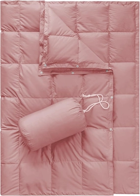 Down Camping Blanket,Puffy Down Blanket Packable Lightweight Down Throw Quilt Water-Resistant Outdoor Travel Blanket for Camping,Hiking,Stadium,Picnic,Car