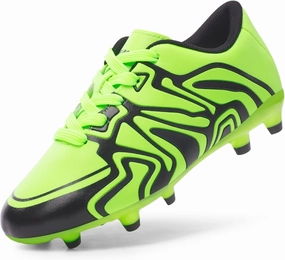 DREAM PAIRS Boys Girls Soccer Cleats Youth Firm Groud Baseball Cleats Sport Athletic Outdoor Trainning Football Shoes for Little/Big Kid