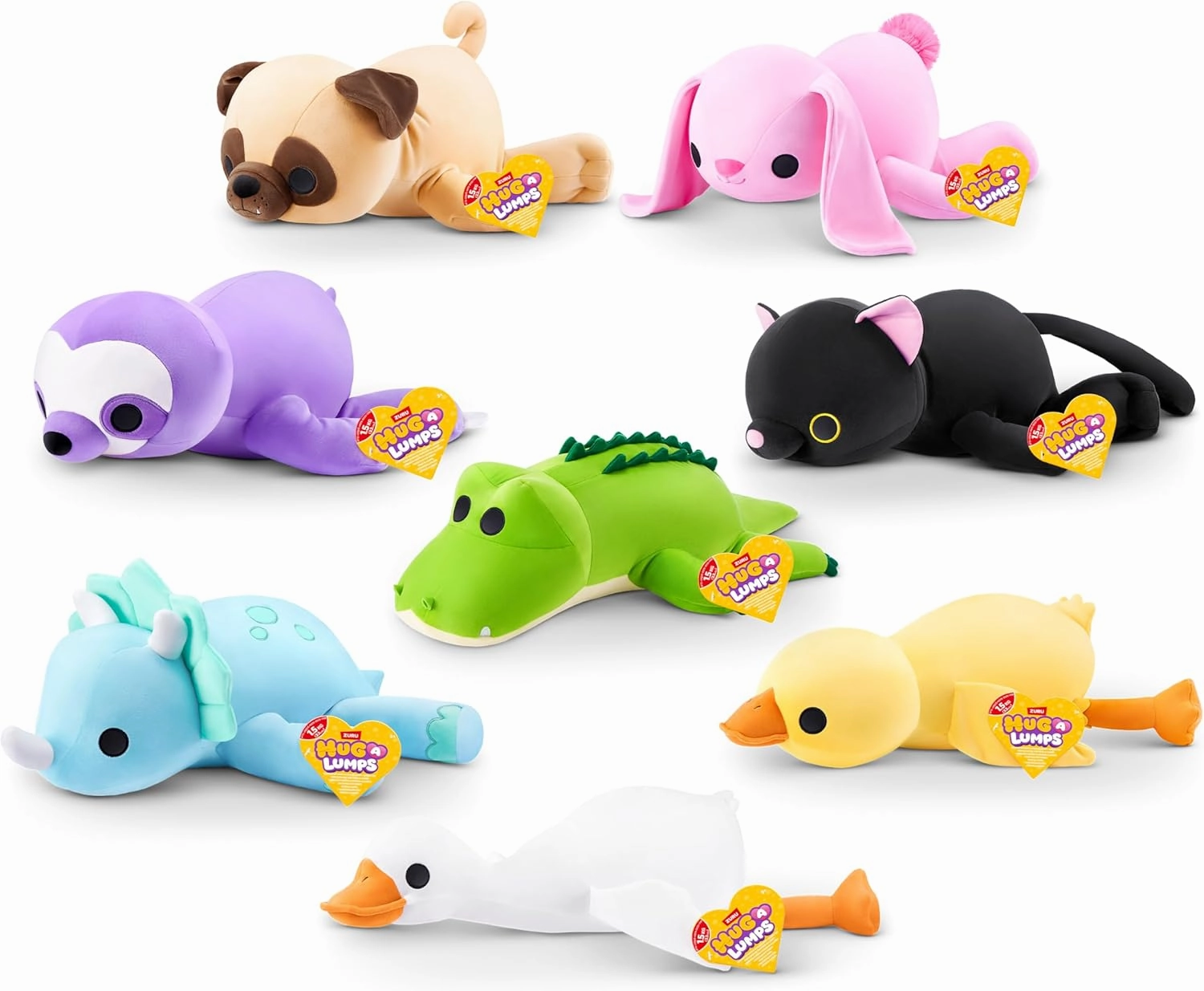 Duck(Bailey) Weighted Plush 3.3 Lbs, Cuddly, Squishy, Comfort Plush, Anti-Stress by ZURU
