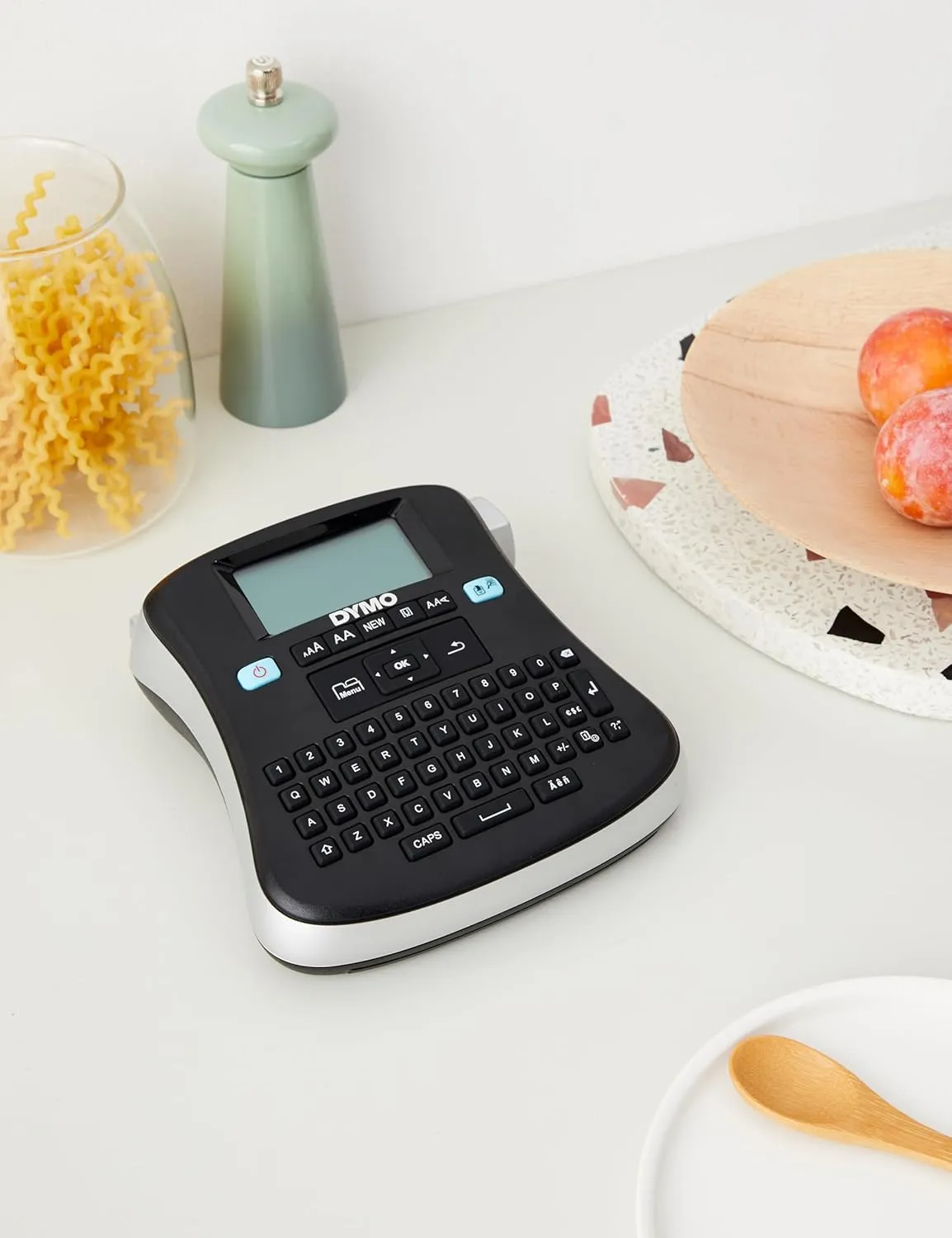 Dymo LabelManager 210D Label Maker | Desktop Label Printer | Portable Label Maker with QWERTY Keyboard | Large Display & One-Touch Smart Keys | for Home & Office