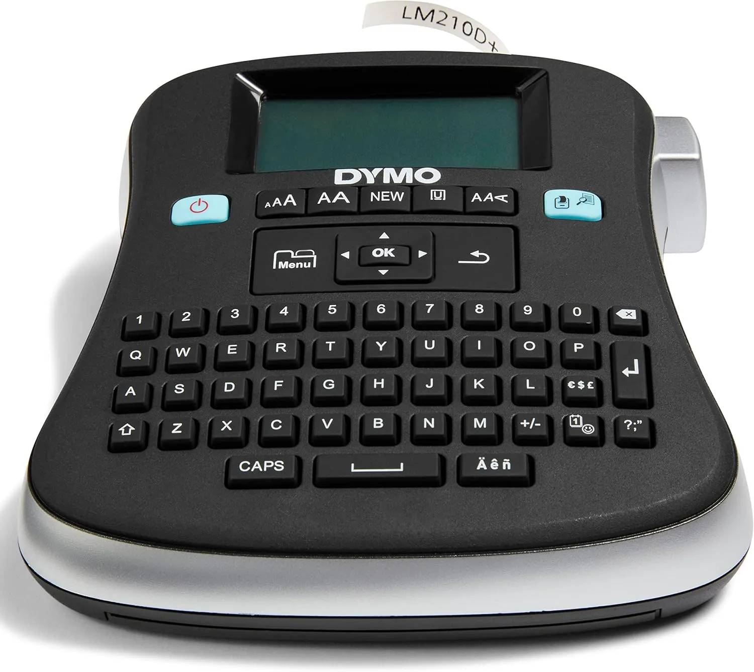 Dymo LabelManager 210D Label Maker | Desktop Label Printer | Portable Label Maker with QWERTY Keyboard | Large Display & One-Touch Smart Keys | for Home & Office
