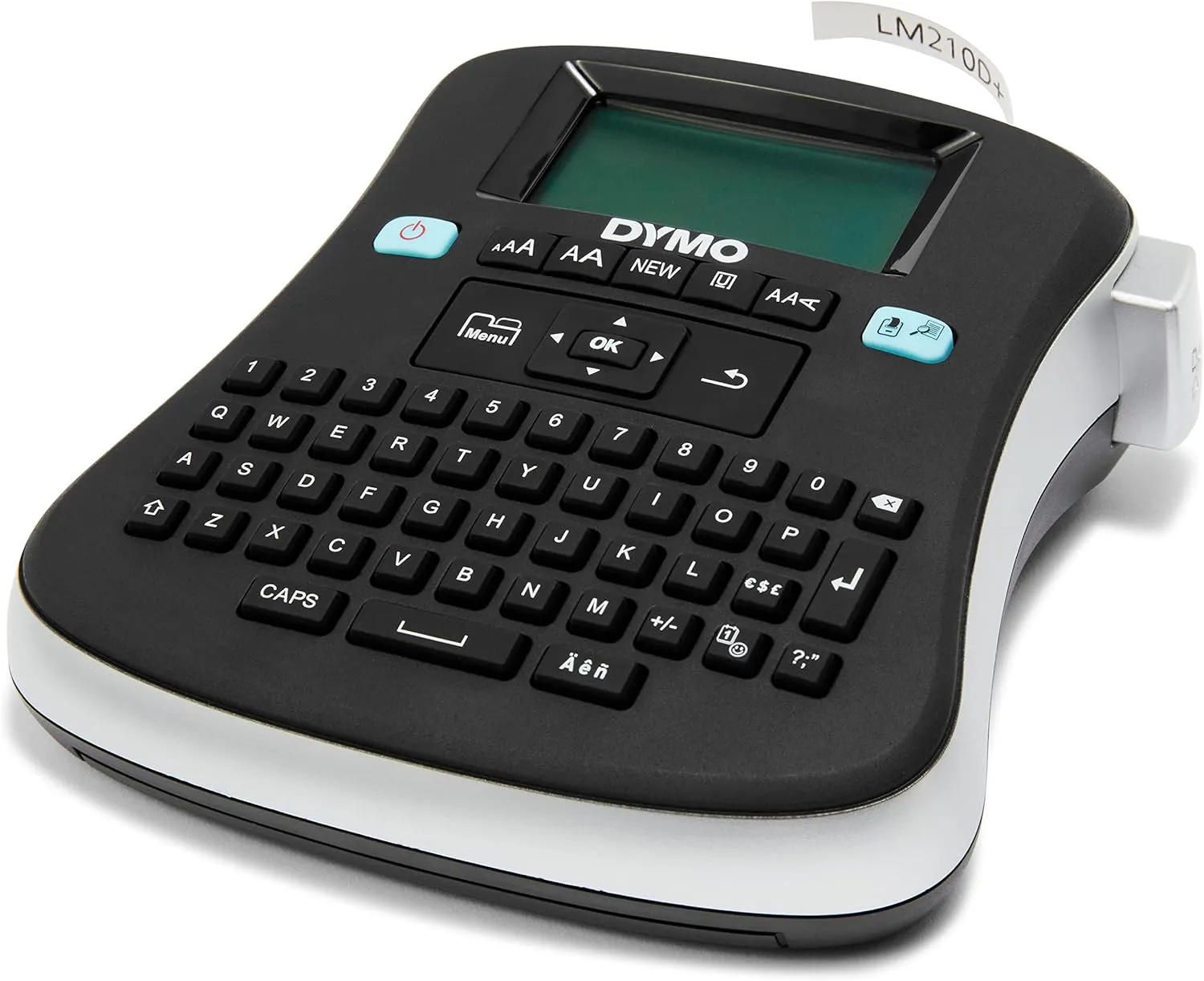Dymo LabelManager 210D Label Maker | Desktop Label Printer | Portable Label Maker with QWERTY Keyboard | Large Display & One-Touch Smart Keys | for Home & Office