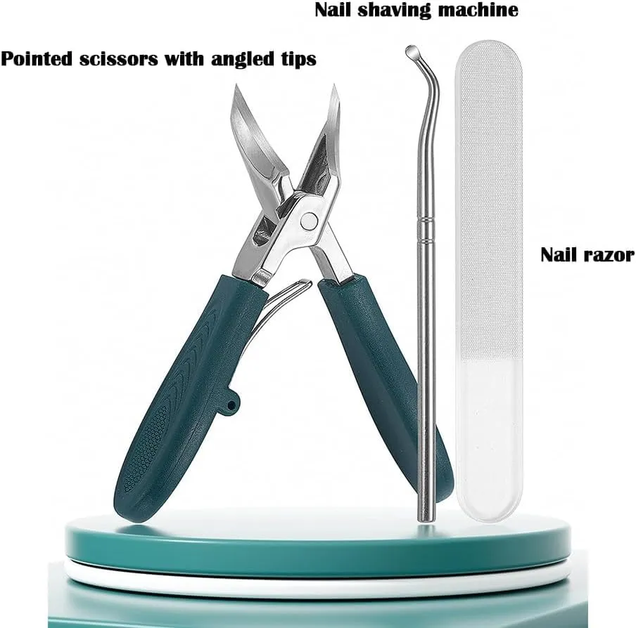 Eagle Beak Nail Clippers, Eagle Beak Angled Nail Clippers, Three Sets of Beveled Household Multifunctional (Mix)