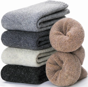 EBMORE Womens Fuzzy Socks Fleece Fluffy Cabin Plush Warm Sleep Soft Cozy Winter Adult Socks