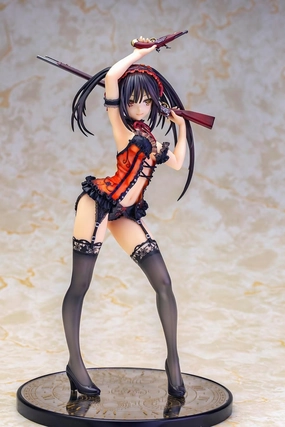 Ecchi Figure 1/7 Kurumi Tokisaki(Soft Ver.) Waifu Girl,Hentaii.Sexy Anime Girl Figure  18 Uncensored for Adult Collection Gift Model Toys No Box