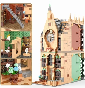 EDUCIRO Clock Tower Toy Building Set, Harry Theme Castle Building Toys (1071 PCS) Build and Play for Boys Girls 8 9 10 11 12 13 14, Gift Ideas for Harry Fans